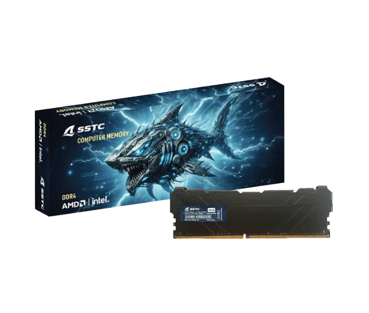 RAM SSTC 8GB (1X8GB) BUS 3200 DDR4 (U3200A-C22) BLACK TẢN